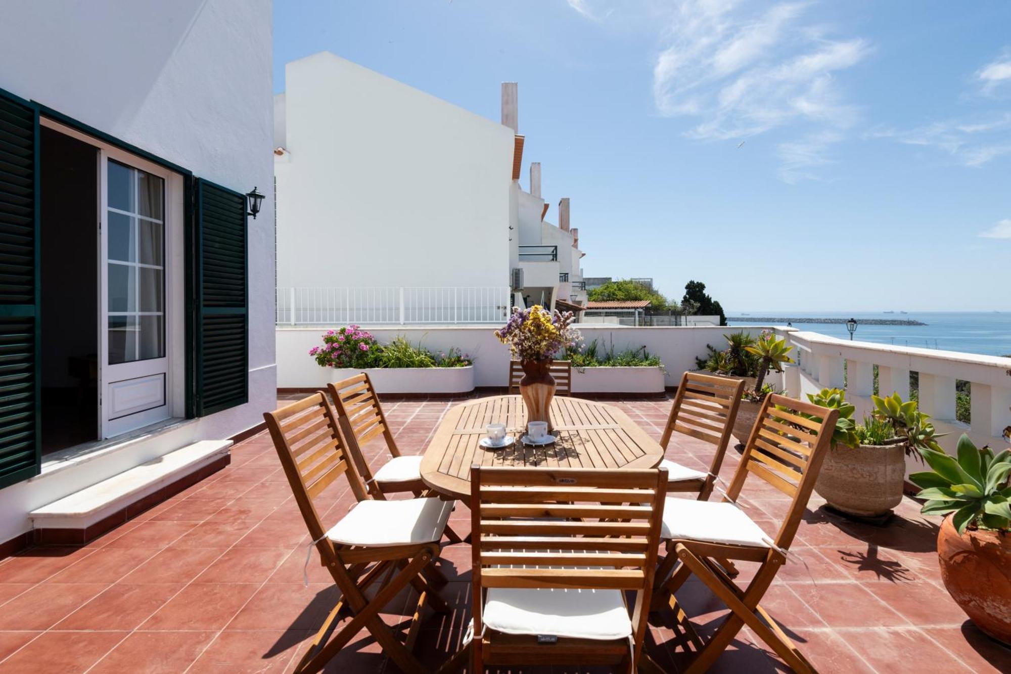 Sines Beach Front Villa Bagian luar foto